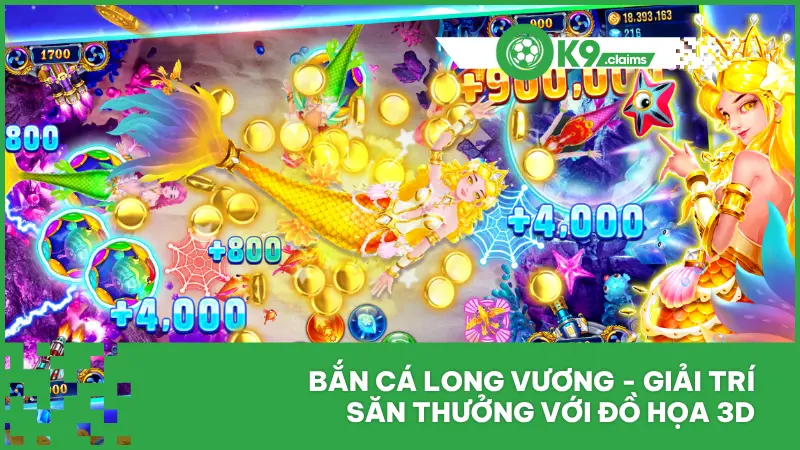 Bắn Cá Long Vương - Giải Trí Săn Thưởng Với Đồ Họa 3D