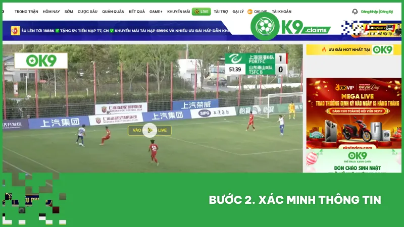OK9 - Link truy cập Trang thể thao uy tín 2025 20 Kiểm tra kỹ lưỡng dữ liệu cá nhân để bảo vệ tài khoản