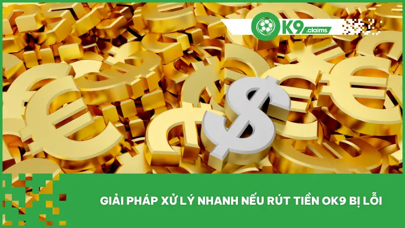 Rút Tiền OK9 4 Hướng dẫn giải pháp xử lý nhanh nếu rút tiền ok9 bị lỗi