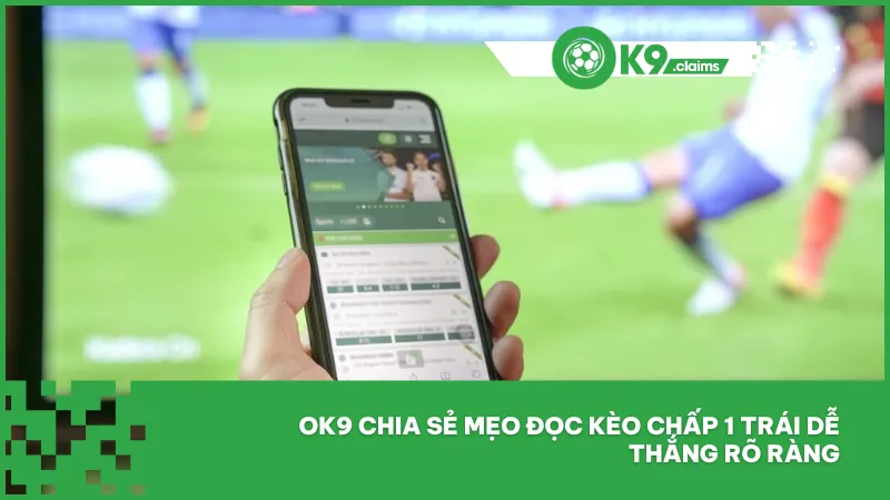 Kèo chấp 1 trái tại ok9 - Cách bắt chuẩn và dễ hiểu 5 Ok9 chia sẻ mẹo đọc kèo chấp 1 trái dễ thắng rõ ràng